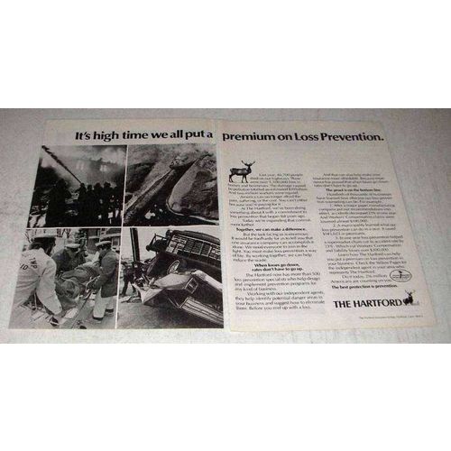 1978 The Hartford Insurance Ad - Loss Prevention