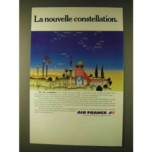 1979 Air France Ad - La Nouvelle Constellation