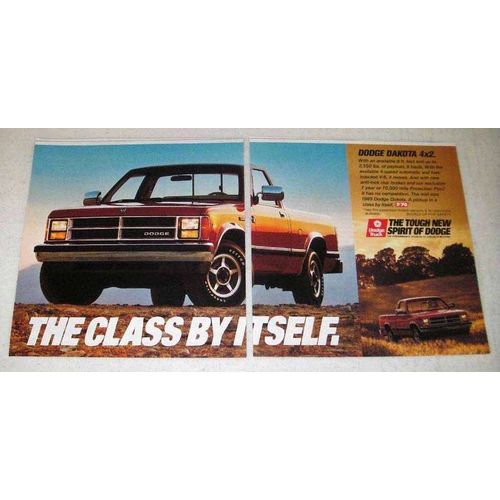 1989 Dodge Dakota 4x2 Pickup Truck Ad