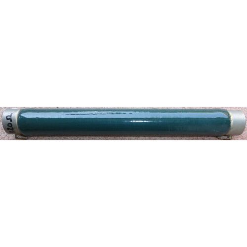 Vitreous enamel tubular power resistor 820 Ohm 165W Vintage Welwyn C1609