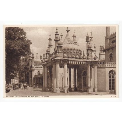 The Pavilion Brighton Postcard East Sussex V2135