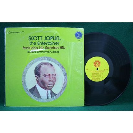 Richard Zimmerman - Scott Joplin: Entertainer-His Greatest Hits - OL 7116 - EX