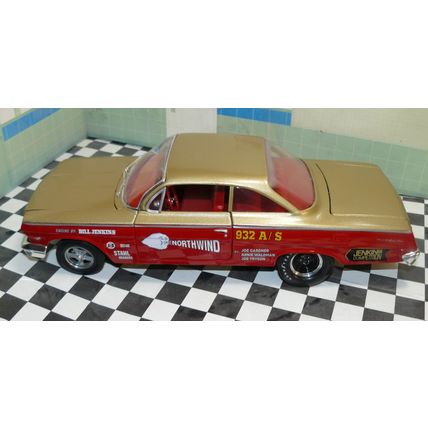 1/18 1962 CHEVY " North Wind " , rat rod , drag car , Gasser