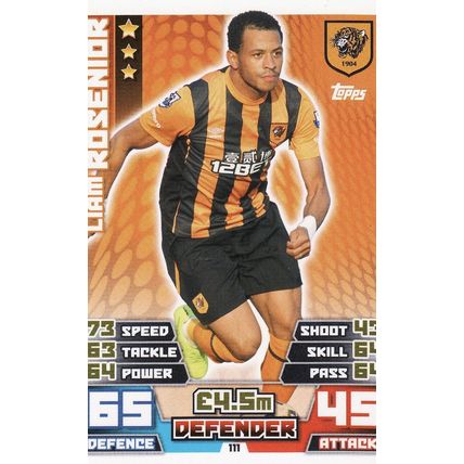 Match Attax 2014/2015 111 Liam Rosenior Hull City