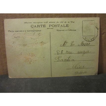 NOS BONS PAYSANS used antique postcard French Humour peasants france #