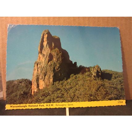 WARRUMBUNGLE NATIONAL PARK, NEW SOUTH WALES, AUSTRALIA unused postcard =