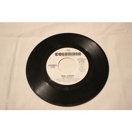 Mick Jagger 45 Promo-SAY YOU WILL STEREO