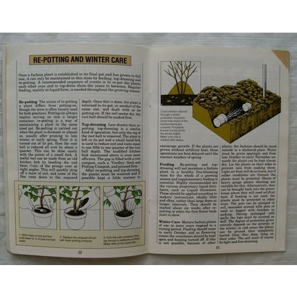 1985 Aura Garden Handbooks, Fuchsias by Kenneth A. Beckett