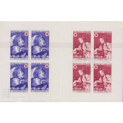 FRANKREICH FRANCE [1971] MiNr 1777-78 Markenheft ( **/mnh ) Rotes Kreuz