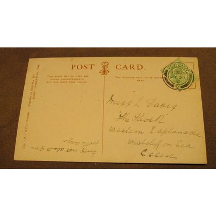 1910 fr D.F & Co Postcard - Princess Pier & Harbour, Torquay - Devon
