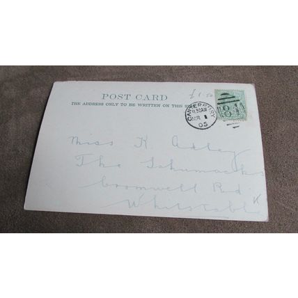 1905 fr Wrench series Postcard -Canterbury Cathedral, Becket's Martyrdom - Kent