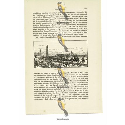 Thames Embankment, London, Book Illustration (Print), c1870