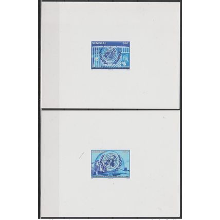 Sénégal 1998 Mi. 1500 - 1501 Epreuve Luxe 50 ans Déclaration Droits de l'Homme