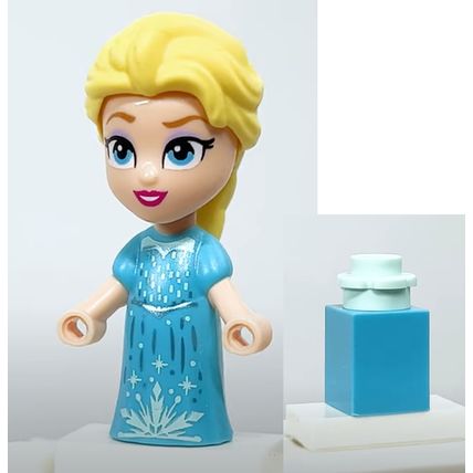 NEW Disney Lego Frozen Elsa Micro Doll Figure and Snowgie Seesaw & Elsa's Castle