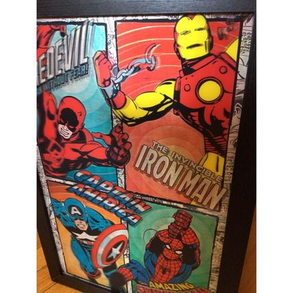 Marvel Lenticular Wall Art New Amazing to Look at - Great Gift Idea