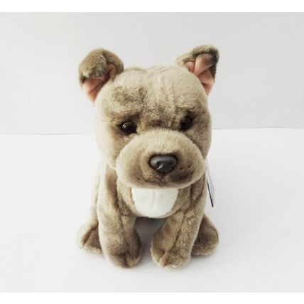 Blue Staffordshire Bull Terrier cute and cuddly Cuddly 12" toy dog