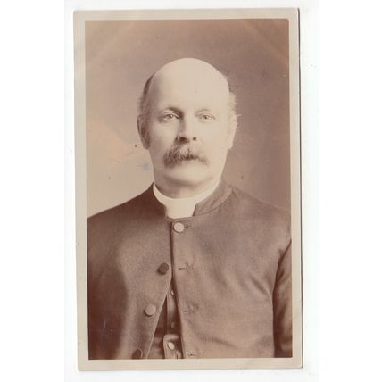 Priest Vicar Studio Postcard RP Publisher A H Fry Brighton