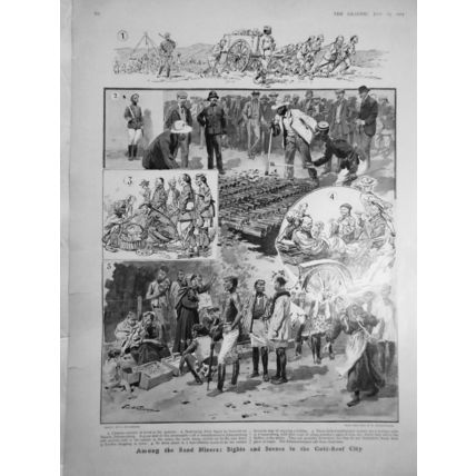 Among the Rand Miners: Sights & Scenes in the Gold-Reef City - The Graphic, 1907