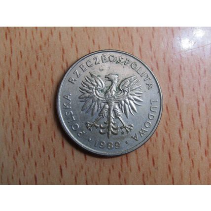 Poland 1989 20 Zlotych Coin