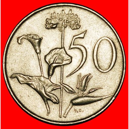 Ⰶ FLOWERS (1965-1990): SOUTH AFRICA ★ 50 CENTS 1970!★LOW START★NO RESERVE