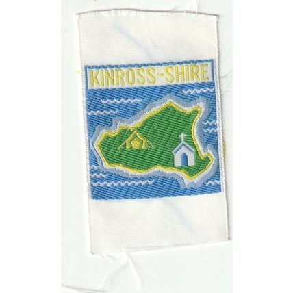 Scout Badge Scotland - Kinross Shire - Ribbon (BZ176A)