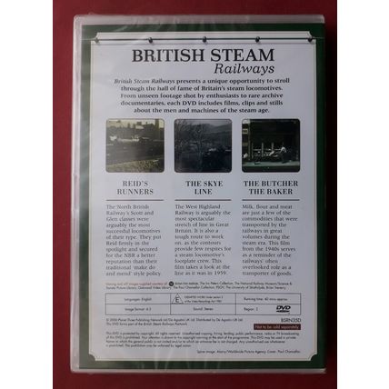 THE SCOTTS AND GLENS - railway DVD - British Steam Railways no. 35 (2006)