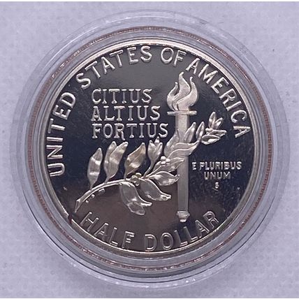 1992-S Olympic Gymnast Proof Half Dollar US Mint Clad Coin Commemorative