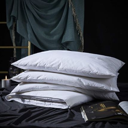 Three Geese Adjustable Layer Goose Feather Pillow,Assembled Bed Pillow,100% Soft