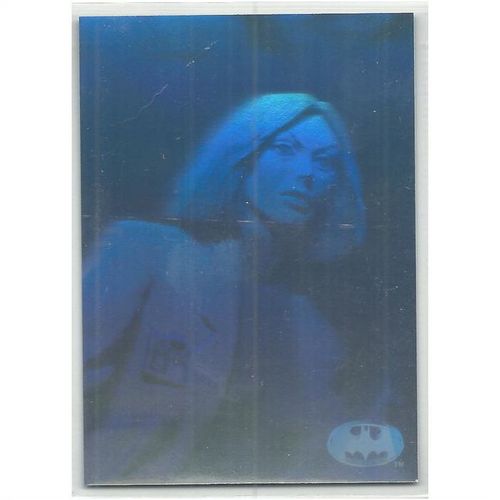 BATMAN HOLOSERIES ' SILVER ' card # 33 ( 1996 )
