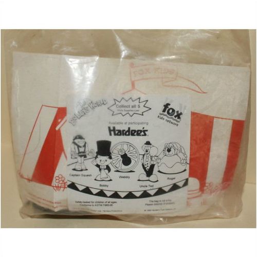 1996 Hardees Bobby's World Uncle Ted Mint in Package