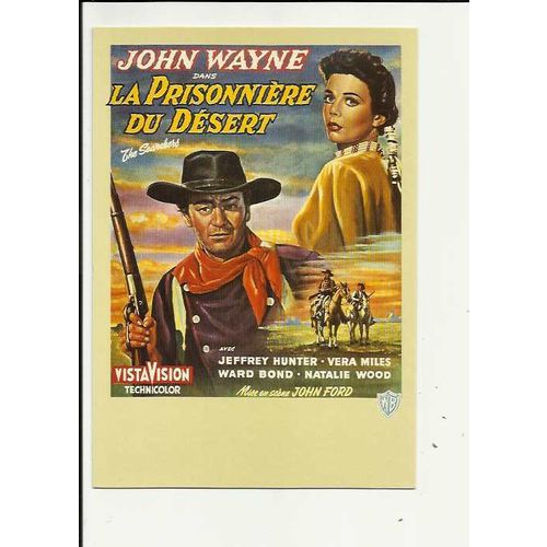 THE SEARCHERS John Wayne Poster Art Postcard by Zreik (113)