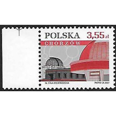 Poland Mi 4317: 3 Zl. 55 multicoloured Silesian Planetarium, Chorzów.