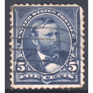 USA 1898 - SG286 - 5c blue - Grant - used