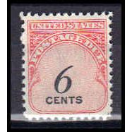 J94 6c Postage Due Fine MNH KA0700