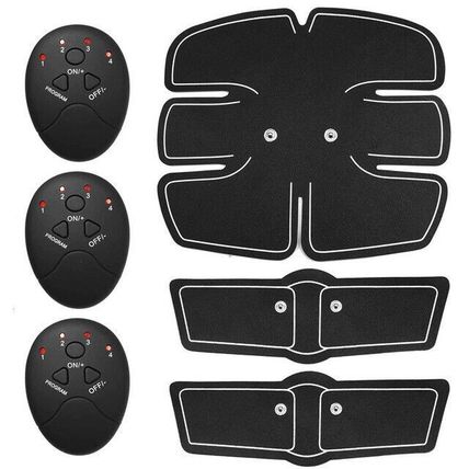 EMS Muscle Stimulator Toner Fitness Belt Abs Trainer for Abdomen, Arm and Leg