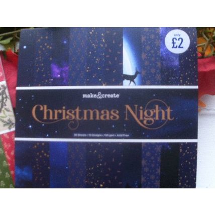 Christmas Papers - 2 full packs. 6" x 6".