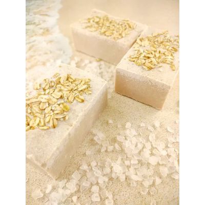 Oatmeal Milk & Honey sea salt soap bar[ ]