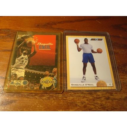 1992-2021, Skybox/Toppsi, 6-Premium Cards, HOF, w/rc's, SHAQUILLE O'NEAL