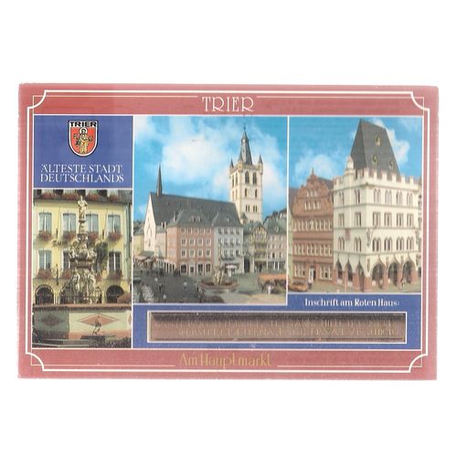 TRIER, GERMANY multiview used postcard 1998 postmark #