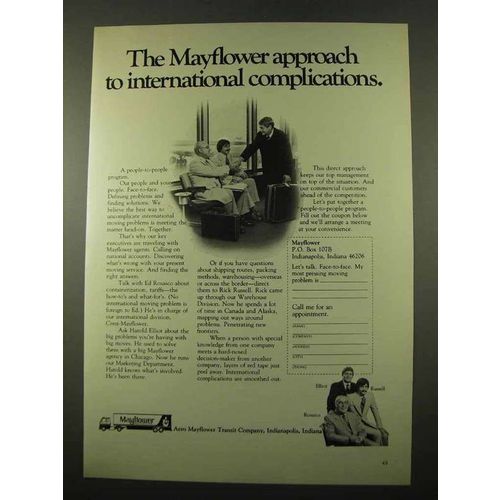 1975 Mayflower Transit Company Ad - Complications