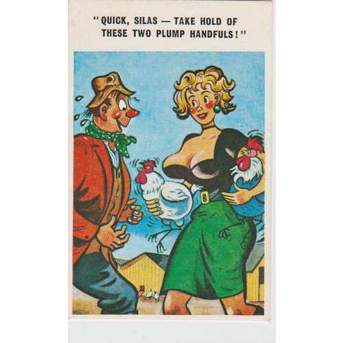 GB circa 1965 Quick Silas comic card by Constance see others