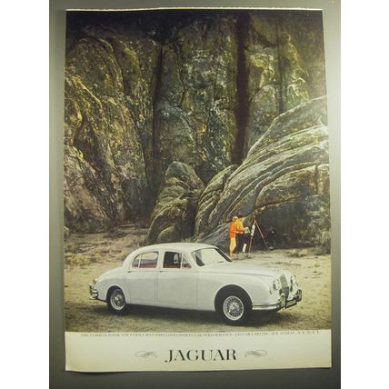 1959 Jaguar 3.4 Sedan Ad - The 3.4 Sedan is for the family man who loves sports