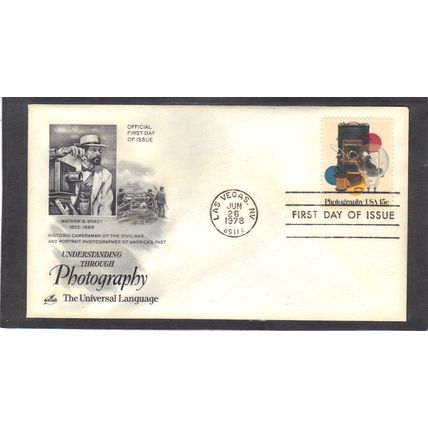 FDC Art Craft 1758 15c Photography (Cachet-U/A) CV41104