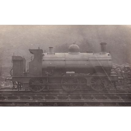 GWR 1546 Real Photo Train Old Postcard