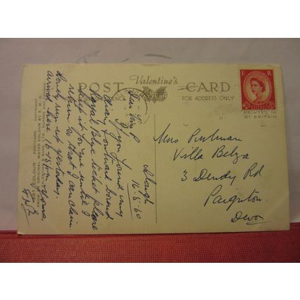 ST. GEORGE'S CHAPEL by E W H., WINDSOR CASTLE, used postcard Valentine 1960 pm /