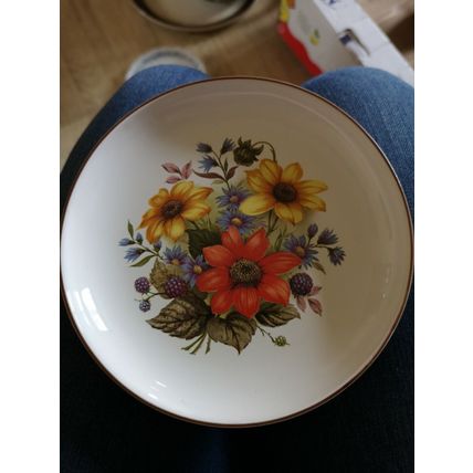 Souvenir Of A Visit To Hornsea Pottery Dish