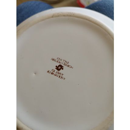 Souvenir Of A Visit To Hornsea Pottery Dish