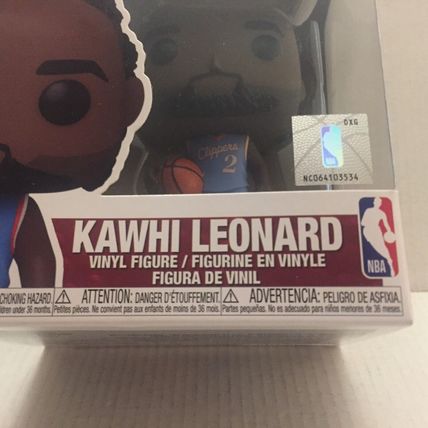NEW NBA Los Angeles Clippers Kawhi Leonard Funko Pop Figure #145