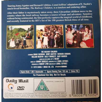 The Railway Children DVD Promo The Daily Mail Childrens Classics Kids