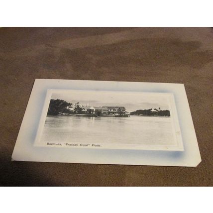 Early Postcard - Frascati Hotel Flatts - Bermuda